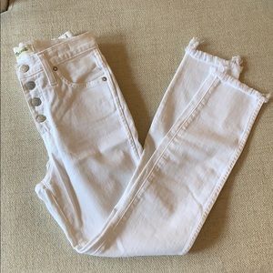 Madewell 10” high-rise skinny crop
